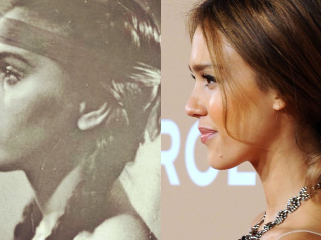 Джессика Альба с мамой