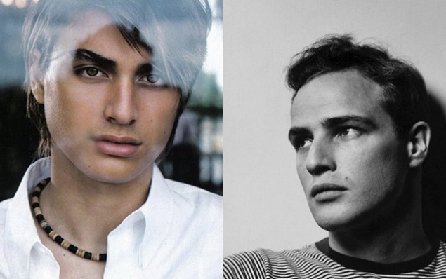 Туки Брандо — внук актера Марлона Брандо.  В актеры Туки не собирается, а работает манекенщиком у Versace