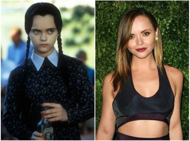 Кристина Риччи.  "Семейка Аддамс", Уэнздэй Аддамс (1991 год)