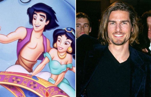 Вдохновителем образа Алладина из знаменитого диснеевского мультфильма 1992 года стал Том Круз Вдохновителем образа Алладина из знаменитого диснеевского мультфильма 1992 года стал Том Круз