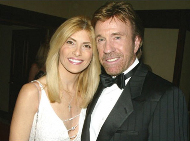 Чак Норріс з дочкою Діною