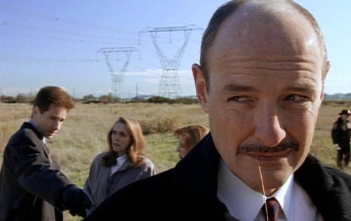 Терри О’Куинн. Звезда сериала "Остаться в живых" в "Секретных материалах" сыграл сразу трех разных персонажей, полицейского сержанта, агента ФБР и супер-солдата – настолько колоритным актером он оказался. Терри О’Куинн. Звезда сериала "Остаться в живых" в "Секретных материалах" сыграл сразу трех разных персонажей, полицейского сержанта, агента ФБР и супер-солдата – настолько колоритным актером он оказался.