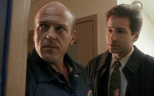 Дин Норрис. Звезда сериала "Во все тяжкие" помогал Малдеру выследить сбежавшего обвиняемого.