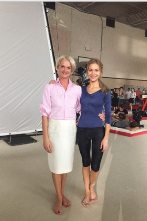 Кристина Асмус и Светлана Хоркина