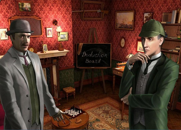 Факт одинадцятий (поза списком, все-таки він до кіно відносини майже не має):

Крім кіно, телебачення та анімації, Шерлок Холмс є улюбленим персонажем творців комп'ютерних ігор. У різних країнах про нього випущено більше 30-ти ігор. Більшість, звичайно, в жанрі квест.