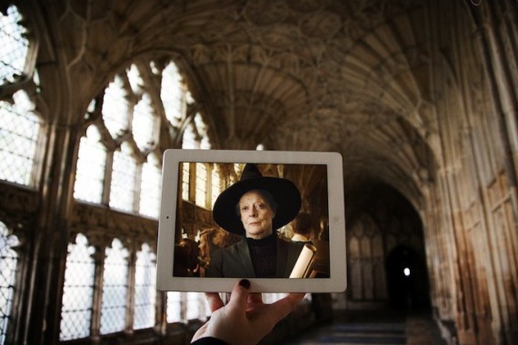 Гарри Поттер (Глостерский собор в Великобритании).