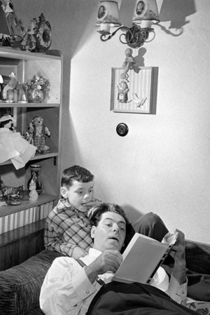 Аркадий Райкин с сыном Костей