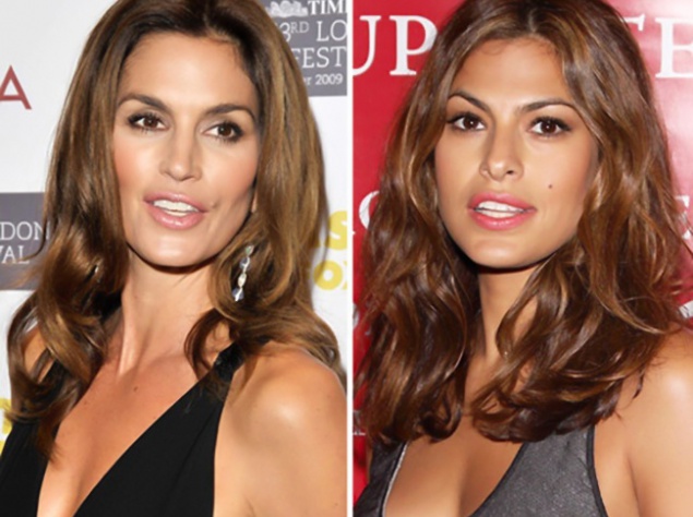 Синди Кроуфорд и Ева Мендес