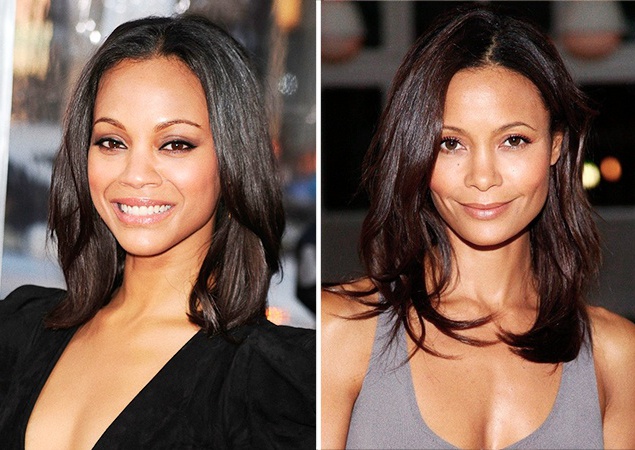 Зои Салдана и Тэнди Ньютон