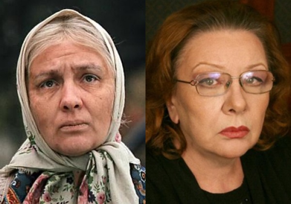 Баба Шура - актриса Наталья Тенякова