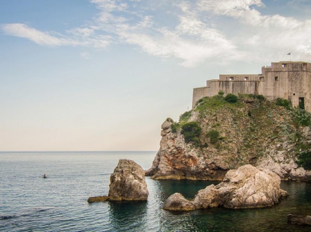 Красный замок — крепость Ловриенац, Дубровник, Хорватия