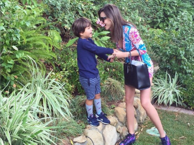 Миранда Керр с сыном