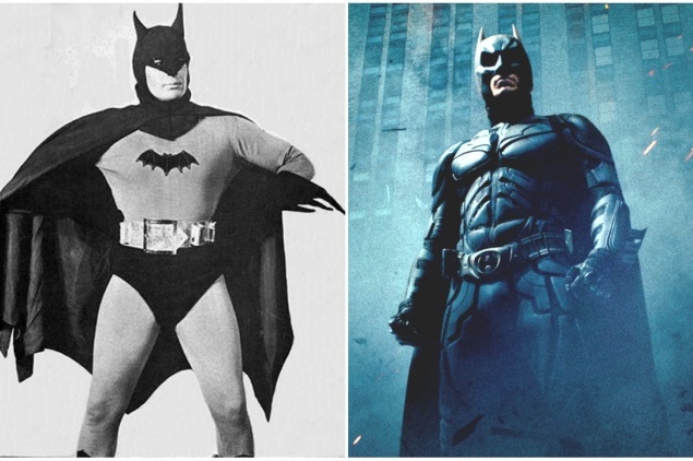 Бэтмен. Брюс Уэйн. 1966 и 2008