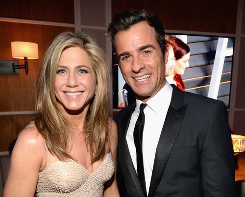 Дженніфер Еністон і Джастін Теру