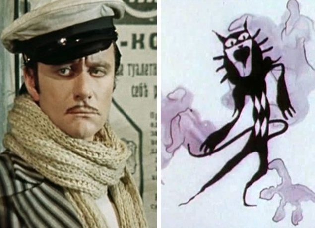 Андрей Миронов — Черный кот из "Голубого щенка"