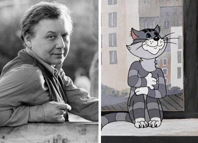 Олег Табаков — Кот Матроскин из "Трое из Простоквашино"