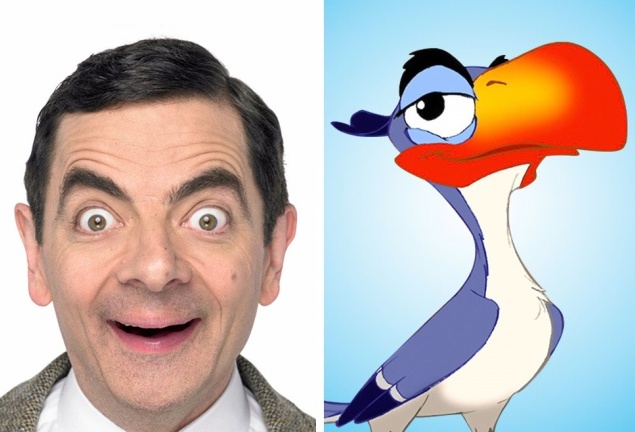 Рой Аткинсон — Попугай Зазу из "Короля Льва"