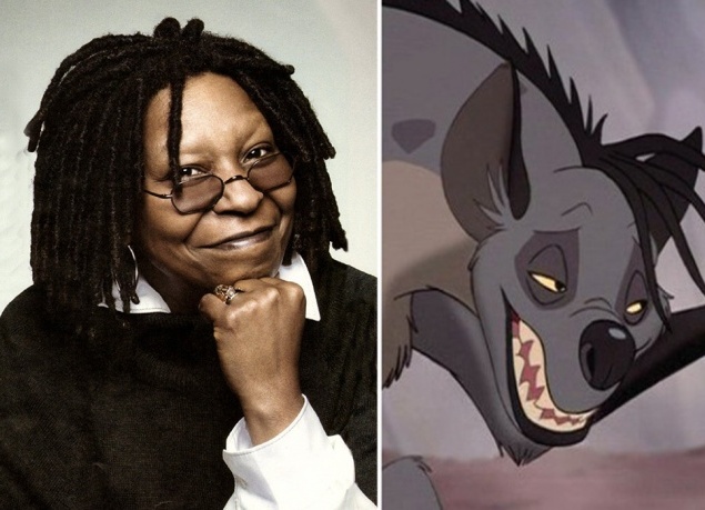 Вупи Голдберг — Гиена из "Короля Льва"