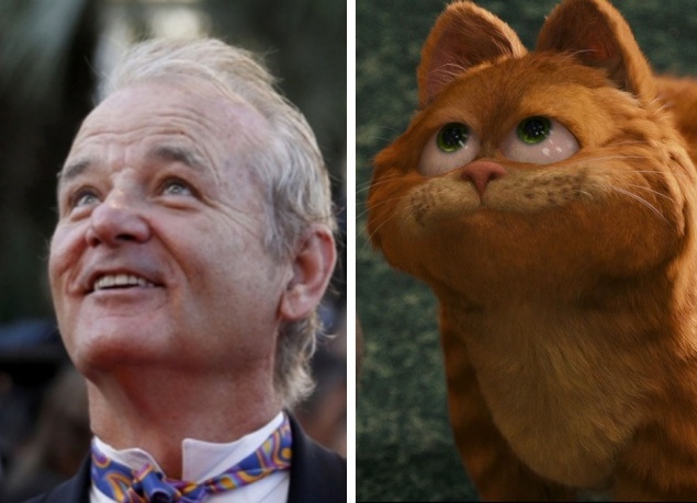 Билл Мюррей — Кот из "Гарфилда"