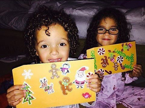 Близнята Мераї Кері, Мороккан і Монро, вже написали свої листи Санта Клаусу