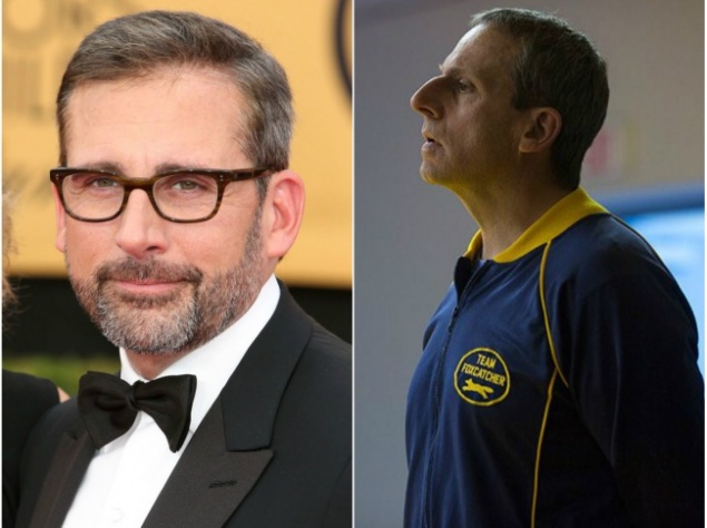 Стив Карелл — безумный миллионер Джон Дюпон  "Охотник на лис"