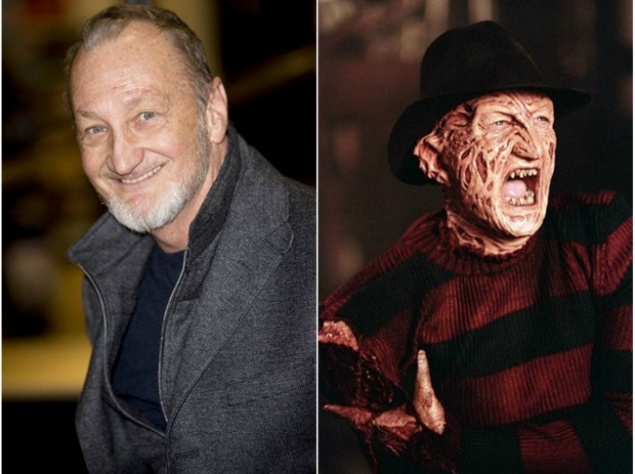 Роберт Инглунд — восставший из мертвых после сожжения маньяк Фредди Крюгер  "Кошмар на улице Вязов"