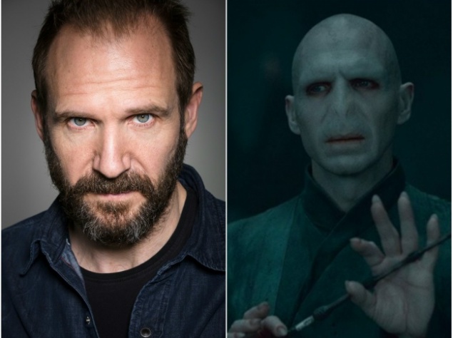 Рэйф Файнс — темный волшебник Волан-де-Морт  "Гарри Поттер"