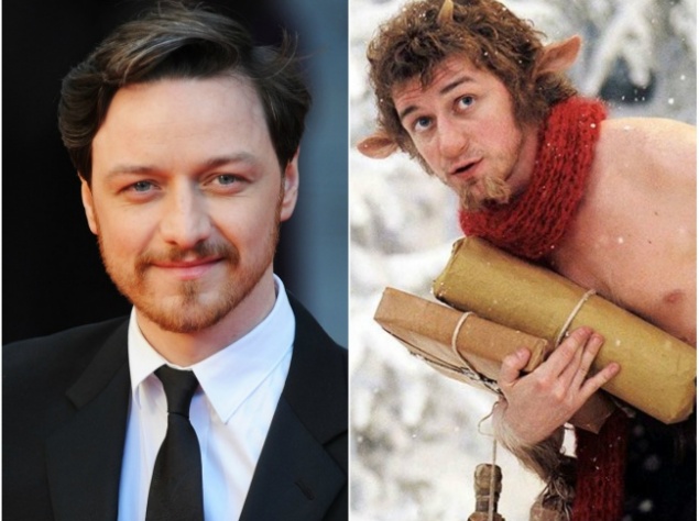 Джеймс МакЭвой — фавн Тумнус  "Хроники Нарнии: Лев, колдунья и волшебный шкаф"