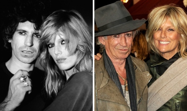 Кіт Річардс і Патті Хансен, 37 років разом