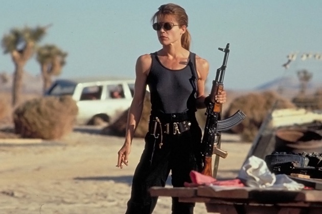 Лінда Хемілтон в Термінаторі