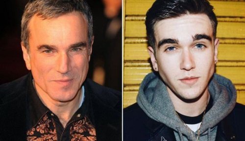 Дэниел Дэй-Льюис и сыном Гэбриелом-Кейном