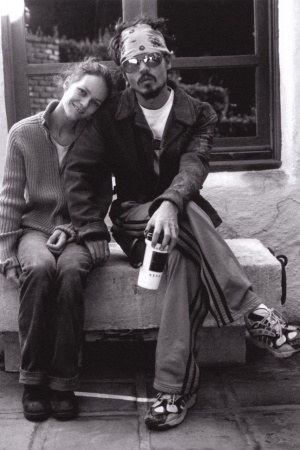 Джонні Депп і Ванесса Параді