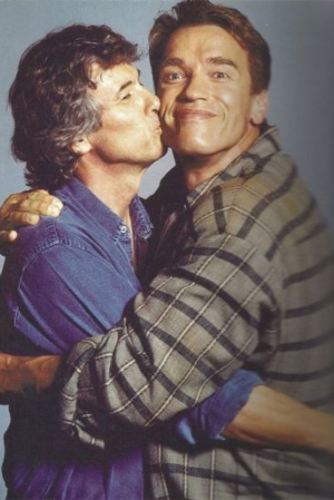 Пол Верховен и Арнольд Шварценеггер