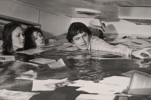 Николай Ерёменко на съёмках "Пиратов XX века"