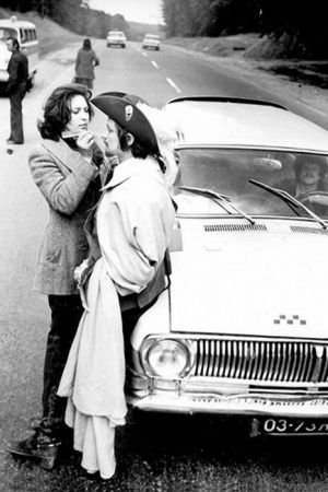 Веніамін Смєхов на зйомках "д'артаньян і три мушкетери"