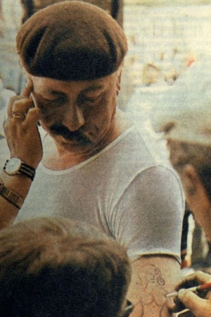 Анатолій Папанов на зйомках "Діамантової руки"