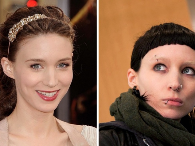 Руні Мара — Лісбет Саландер. "Дівчина з татуюванням дракона", 2011