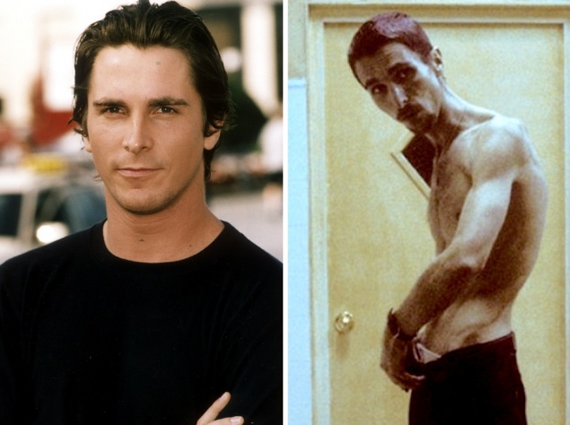 Кристиан Бейл — Тревор Резник.  "Машинист", 2004