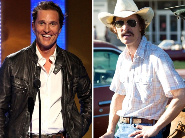 Мэттью МакКонахи — Рон Вудруф.  "Далласский клуб покупателей", 2013