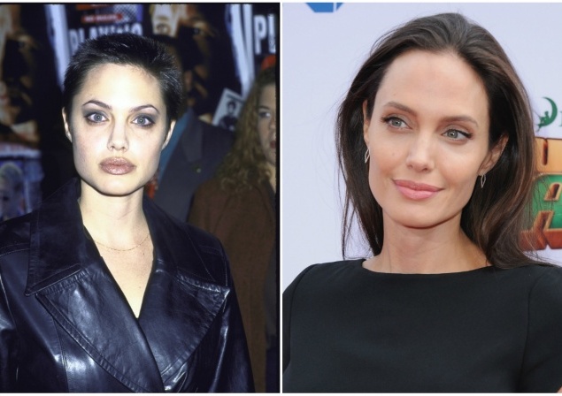 Анджелина Джоли 22 года и 40 лет
