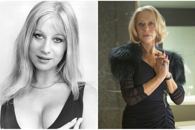 Хелен Миррен 25 и 70 лет