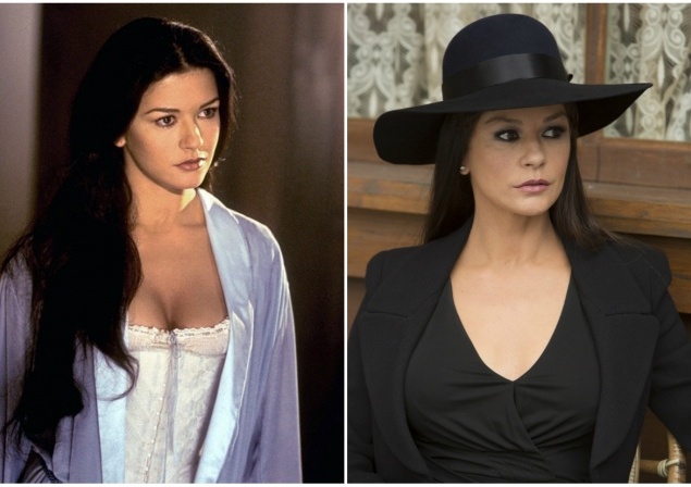 Кэтрин Зета-Джонс 29 и 46 лет