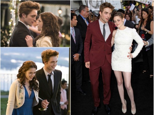 Роберт Паттинсон и Кристен Стюарт (Сумерки)
