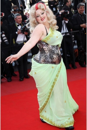 Лінда Марраччіні на Каннському кінофестивалі, 2010