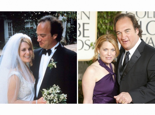 Джеймс Белуши и Дженнифер Слоун - 18 лет вместе