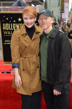 Брайс Даллас Ховард и Рон Ховард