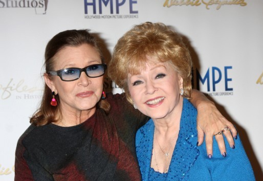 Дебби Рейнольдс и Кэрри Фишер