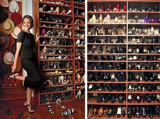 Гардеробна Джессіки Альби