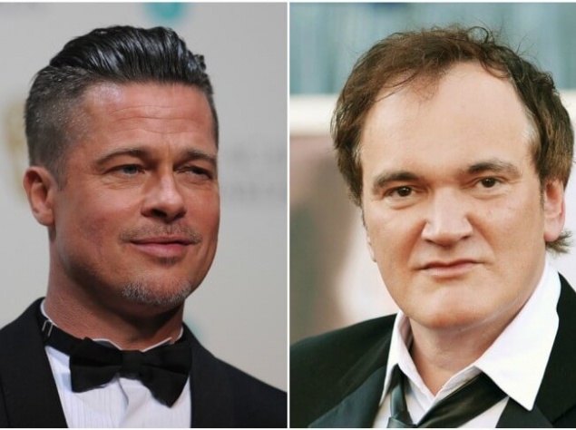 Брэд Питт и Квентин Тарантино