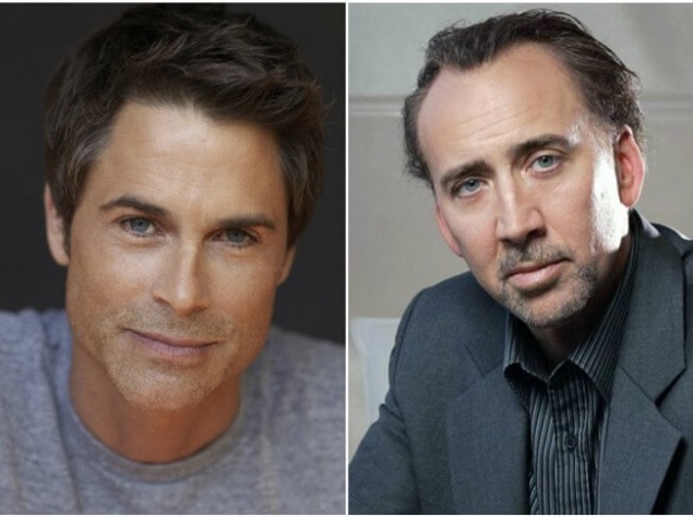 Роб Лоу и Николас Кейдж